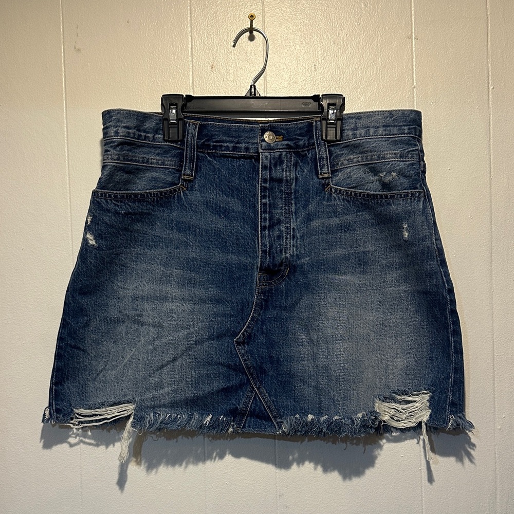 Madewell Denim skirt size 31 mini